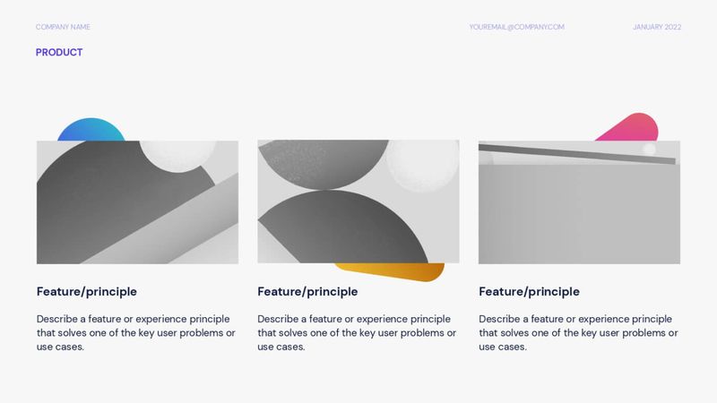 pitch slide with features